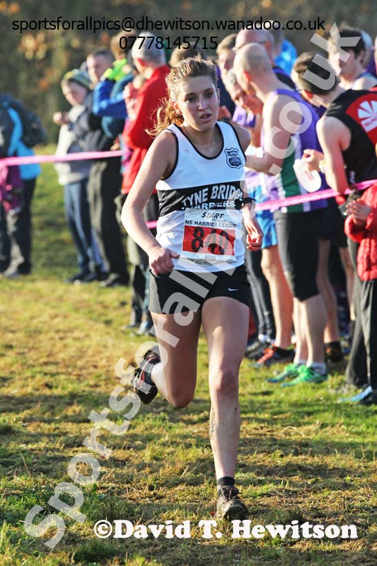 Senior women's NEHL, Aykley Heads, Durham. Photo: David T. Hewitson/Sports for All Pics
